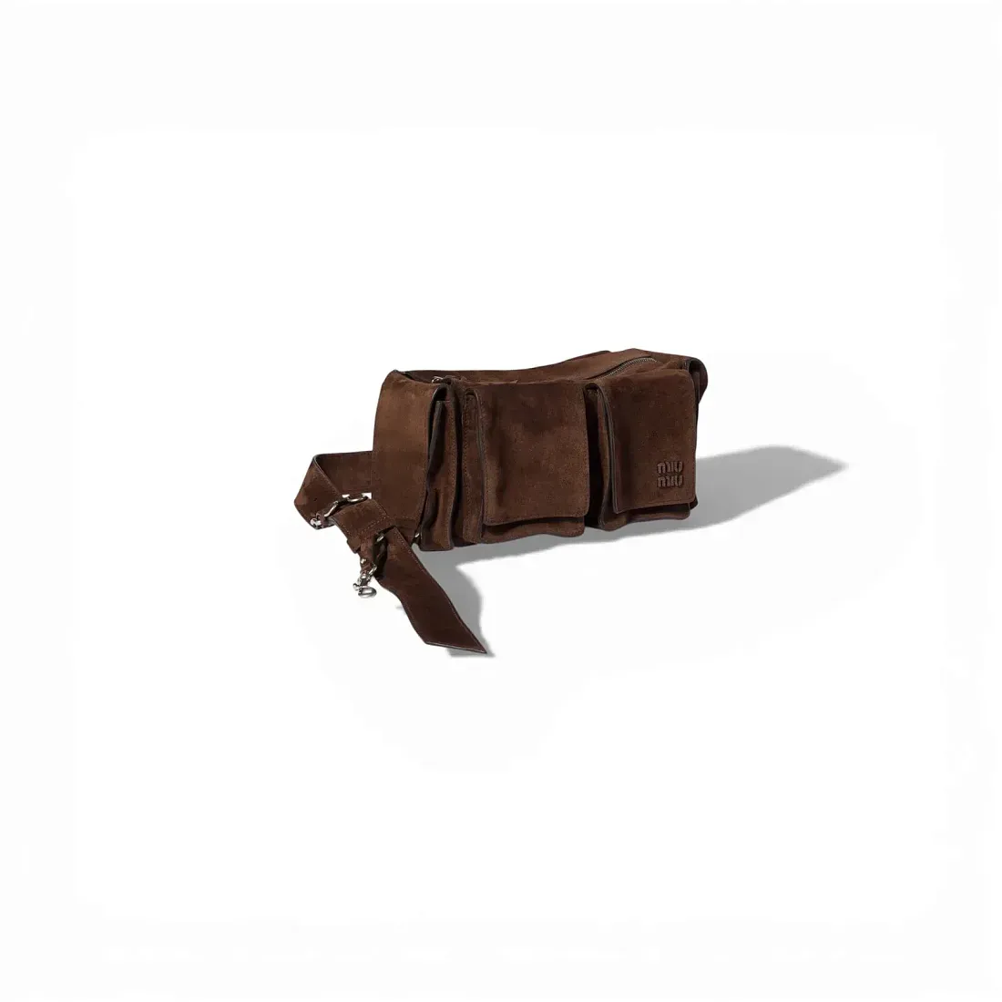 Miu Miu Сумка Utilitaire Dark Brown - фото 3