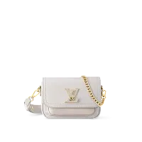 Louis Vuitton Сумка Lockme Tender Gris Colombe/Quartz - фото 1
