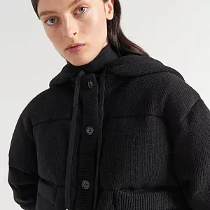Prada Пуховая куртка из шерсти и кашемира - фото 3