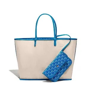 Goyard Сумка-тоут Saint Louis PM Sky Blue - фото 2