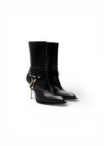 Schiaparelli Ботильоны Trou De Serrure Western - фото 3