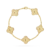 Van Cleef & Arpels Браслет Vintage Alhambra Yellow Gold - фото 1
