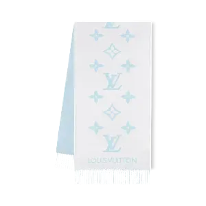 Louis Vuitton Шарф Reykjavik Light Blue - фото 1