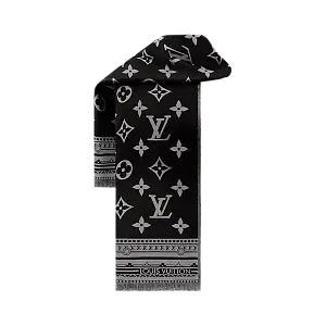 Louis Vuitton Палантин Amazingram Black - фото 2