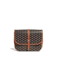 Goyard Сумка Belvedere MM Black and Tan - фото 1