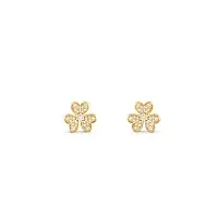 Van Cleef & Arpels Серьги Frivole Yellow Gold - фото 1