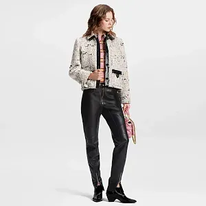 Louis Vuitton Жакет кроя бокси из твида букле - фото 2
