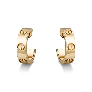 Cartier Серьги Love hoop earrings, classic model - фото 1