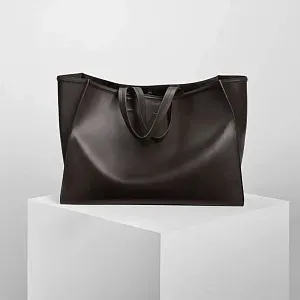Phoebe Philo Сумка XL Cabas Chocolate Brown - фото 1