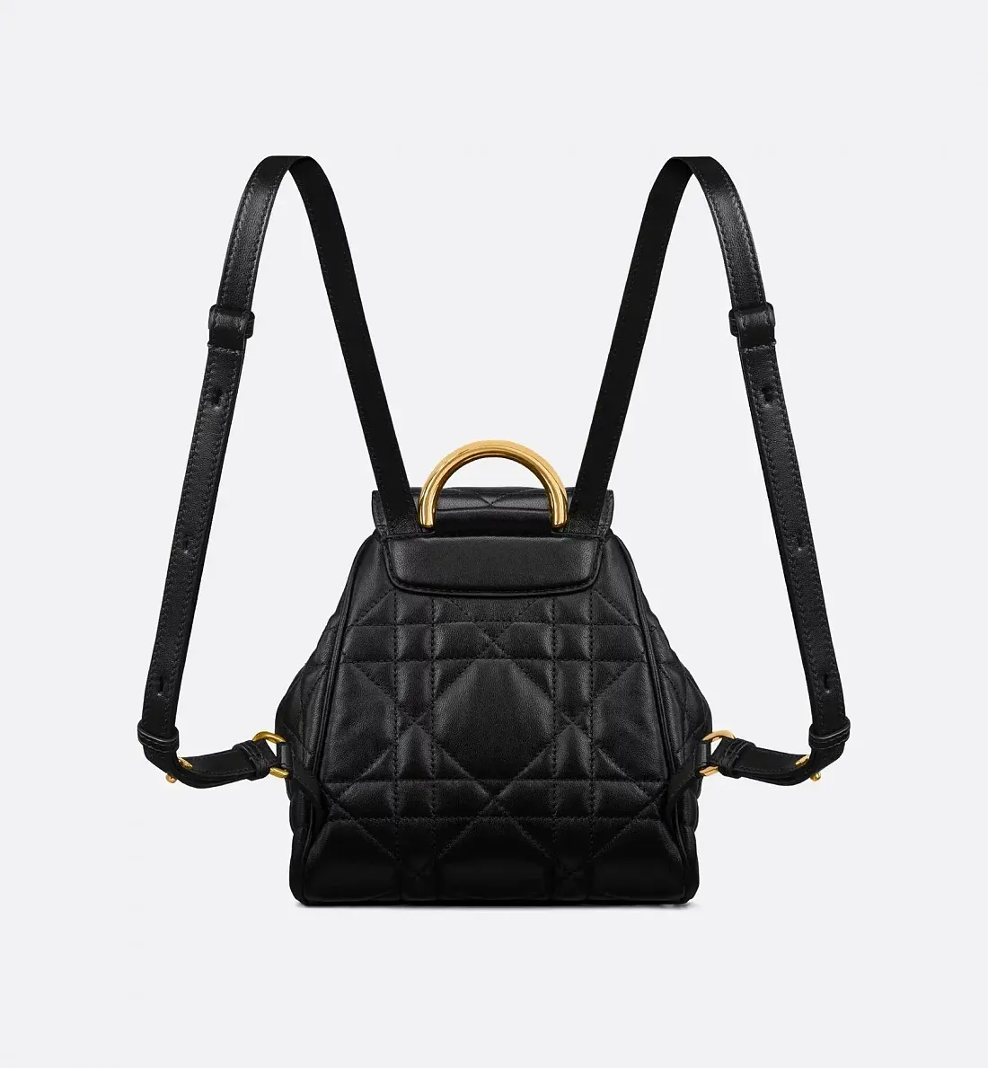 Dior Рюкзак Caro маленького формата Black - фото 2