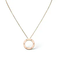 Cartier Кулон Love Men Rose Gold - фото 1