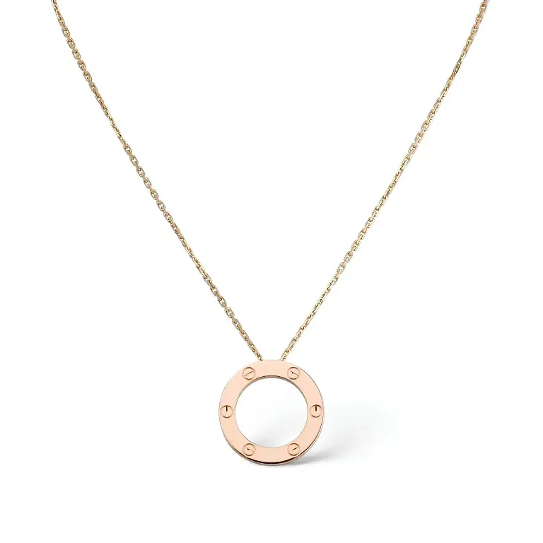 Кулон Cartier Love Rose Gold - фото 1