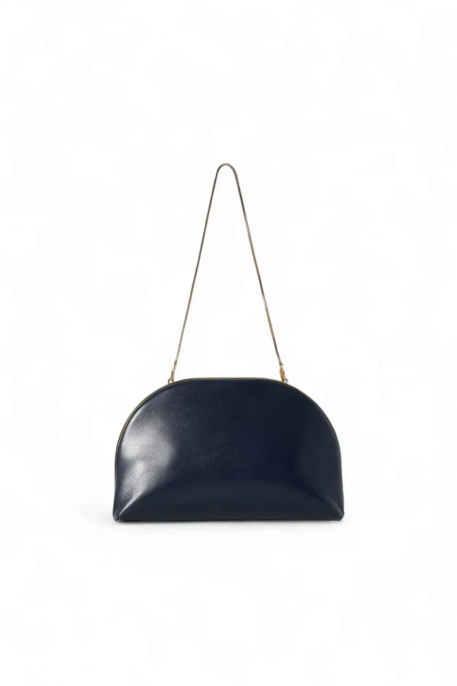 The Row Клатч Sylvia Navy из кожи Navy - фото 4