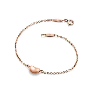 Tiffany & Co. Браслет Bean design bracelet in 18 carat yellow gold 9 mm Rose Gold - фото 4