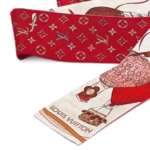 Louis Vuitton Шелковая лента Up And Away Coquelicot - фото 2