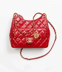 Chanel Сумка Hobo красная - фото 1