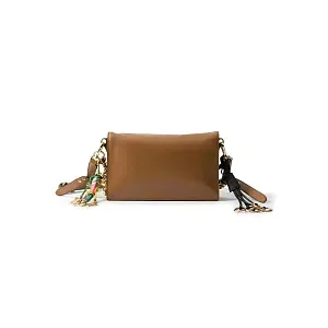 Prada Маленькая сумка Soft Sound из кожи с декоративными подвесками - фото 4