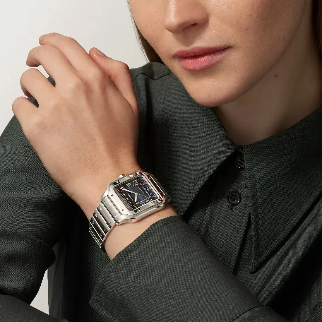 Cartier Часы Santos de watch - фото 2