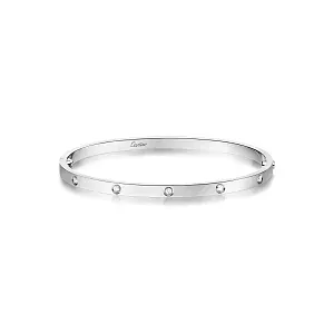 Cartier Браслет Love small model, 10 diamonds - фото 1