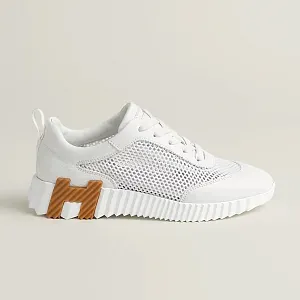 Hermès Кроссовки Bouncing White / Orange - фото 3