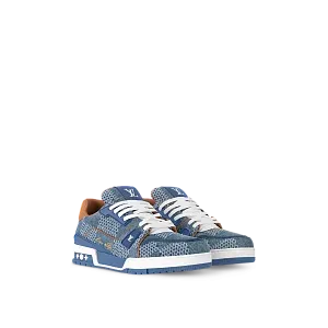 Louis Vuitton Кроссовки LV Trainer Blue - фото 1