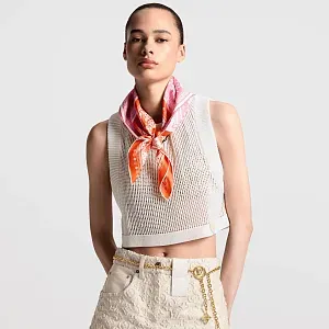 Louis Vuitton Платок-каре Four For One 70 Orange - фото 2