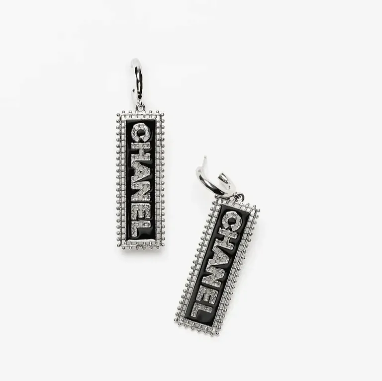 Серьги-подвески Chanel Серебро - фото 2