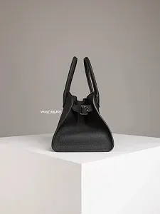 The Row Сумка Soft Margaux 10 из кожи Black - фото 6
