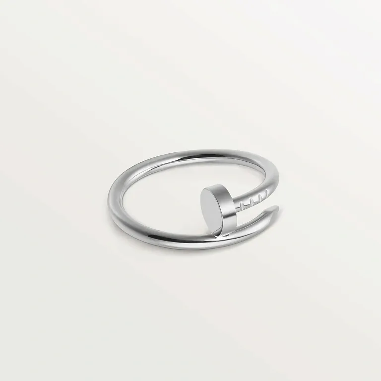 Кольцо Juste Un Clou маленькая модель Cartier Men White Gold - фото 1