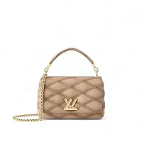 Louis Vuitton Сумка GO-14 MM Beige - фото 1
