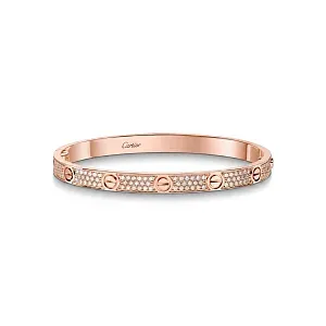 Cartier Браслет Love medium model, paved - фото 1