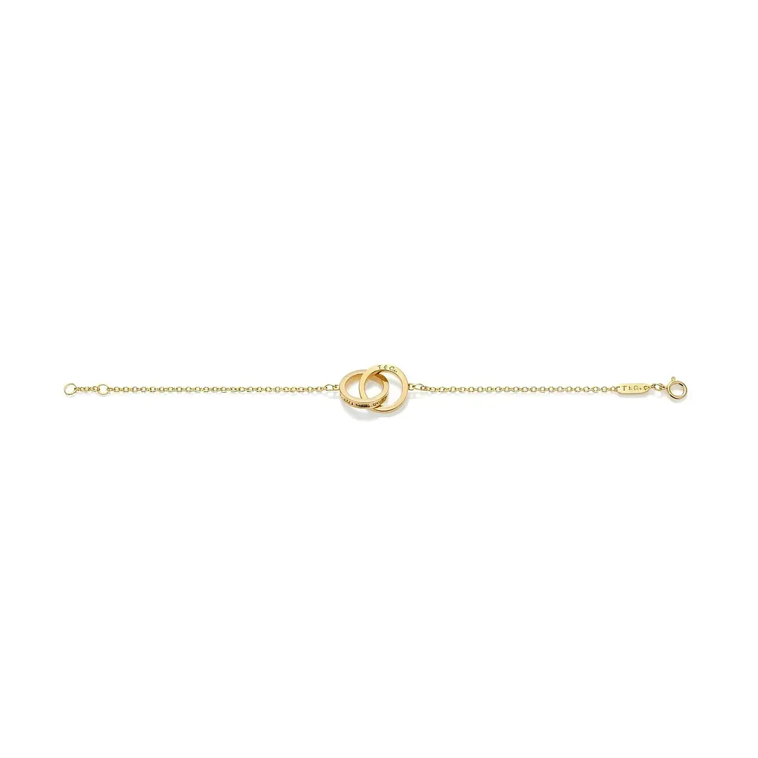 Tiffany & Co. Браслет Interlocking Circles Chain Bracelet in Yellow Gold - фото 3