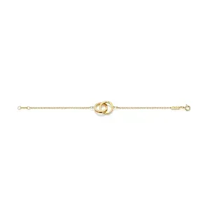 Tiffany & Co. Браслет Interlocking Circles Chain Bracelet in Yellow Gold - фото 3