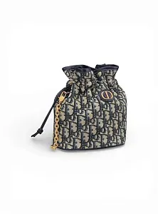 Dior Сумка Mini Drawstring Bucket 30 Montaigne - фото 2