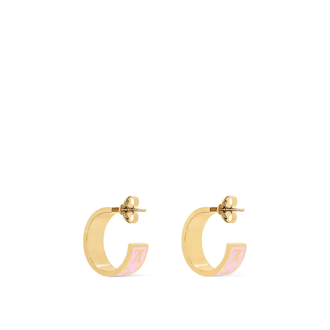 Louis Vuitton Серьги Nanogram Enamel Pink - фото 3