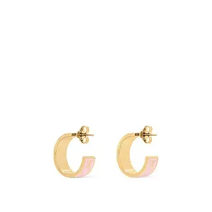 Louis Vuitton Серьги Nanogram Enamel Pink - фото 3