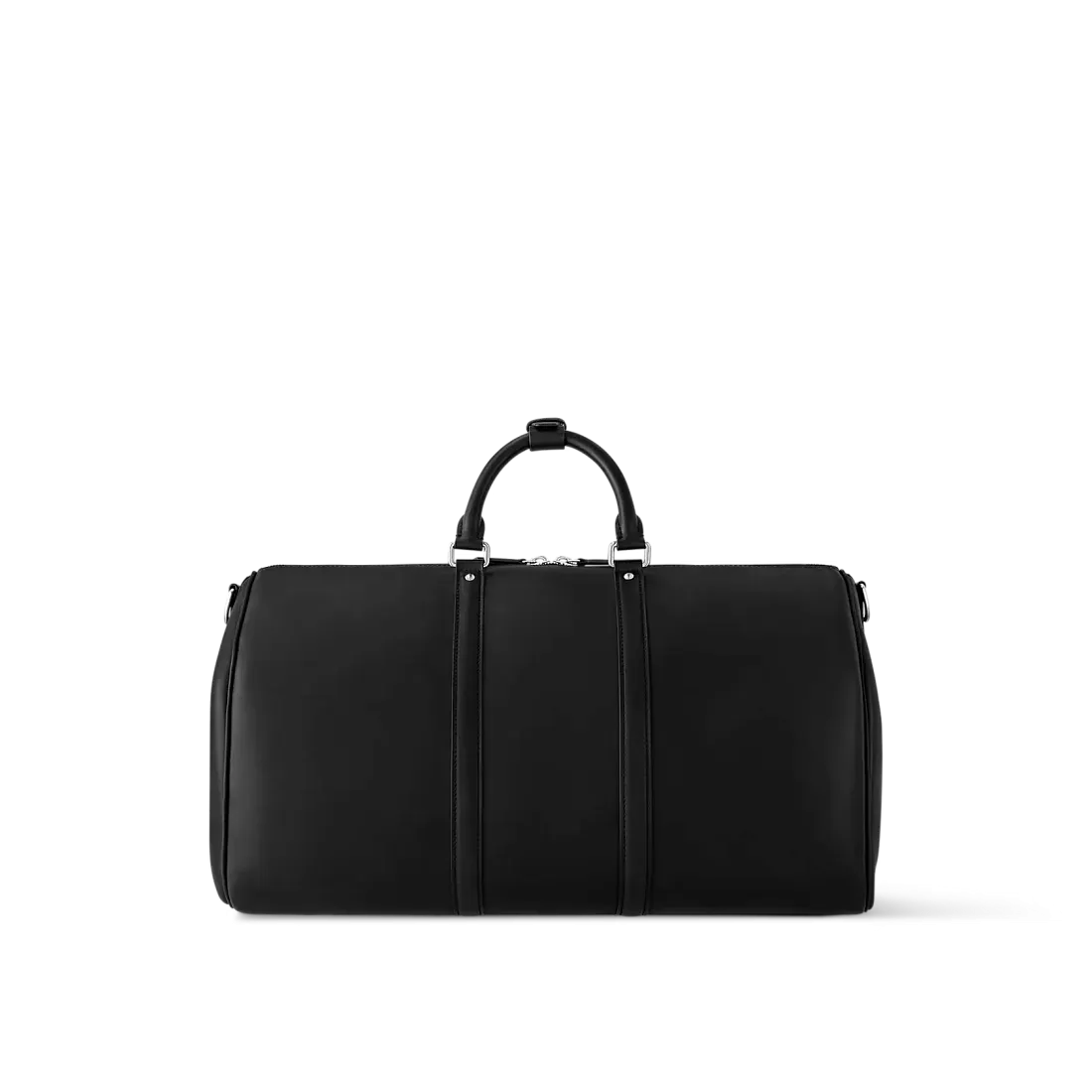 Louis Vuitton Сумка Keepall 50 с плечевым ремнем Black - фото 5
