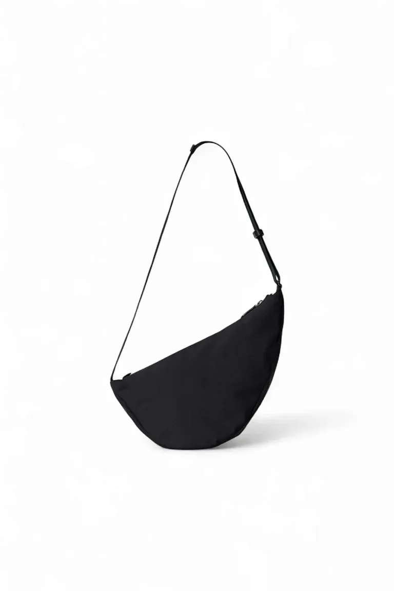 Сумка Slouchy Banana Two Black из нейлона The Row - фото 1