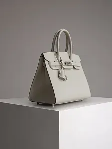 Hermès Сумка Birkin Sellier 30 Craie Epsom Palladium Hardware - фото 5