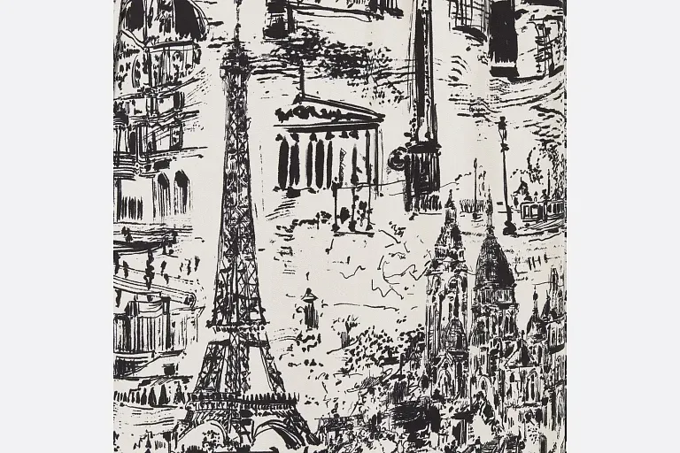 Расклешенная юбка миди Paris Allover Dior - фото 2