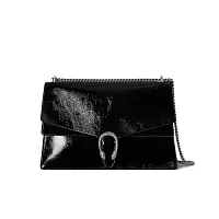 Gucci Cумка на плечо Dionysus Black Patent - фото 1