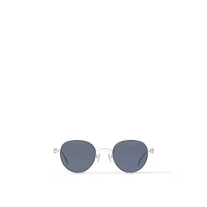 Louis Vuitton Солнцезащитные очки My Chain Small Round Silver - фото 1