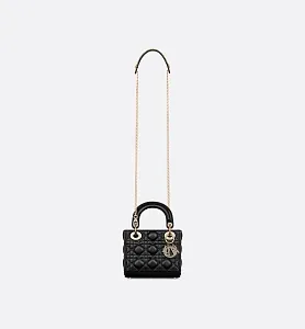 Dior Сумка Lady мини-формата Black - фото 6
