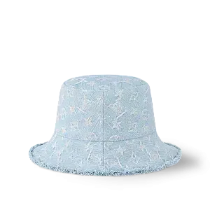 Louis Vuitton Шляпа-бакет Monogram Denim Bleu Denim Dark - фото 3
