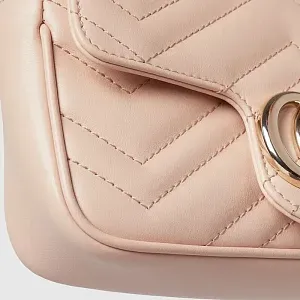 Gucci Мини-сумка GG Marmont Light Pink - фото 3