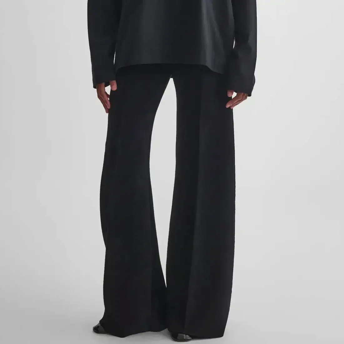 Phoebe Philo Структурированные расклешенные брюки - фото 4