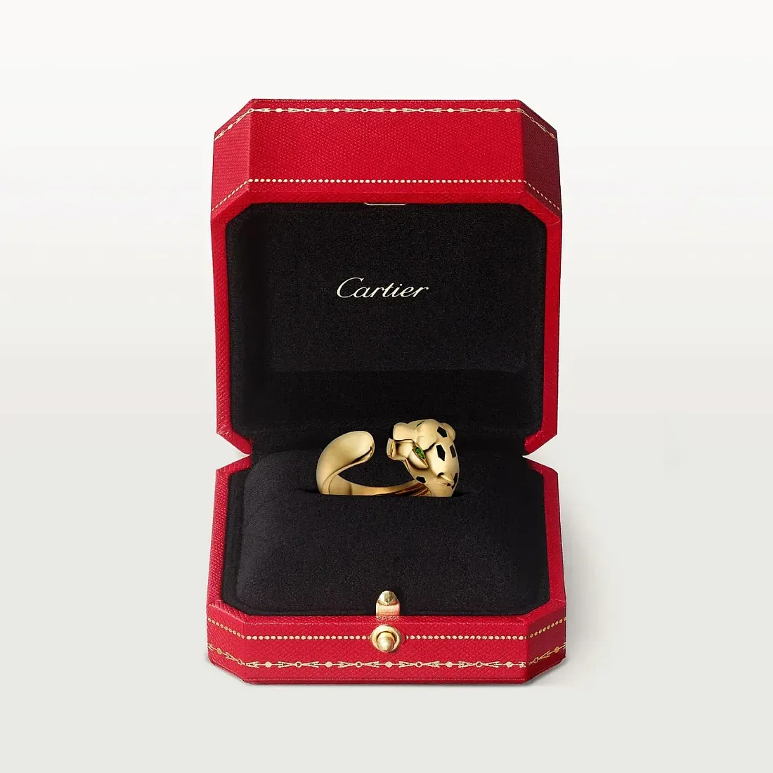 Cartier Кольцо средняя модель Panthere de Yellow Gold - фото 4