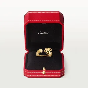 Cartier Кольцо средняя модель Panthere de Yellow Gold - фото 4