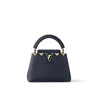 Louis Vuitton Сумка Capucines Mini Navy - фото 1