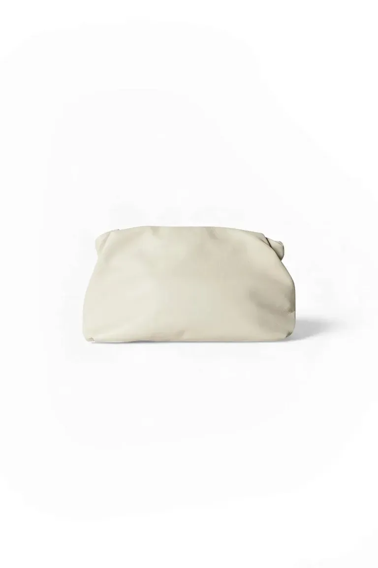 Клатч Bourse Clutch Ivory из кожи The Row Ivory - фото 1